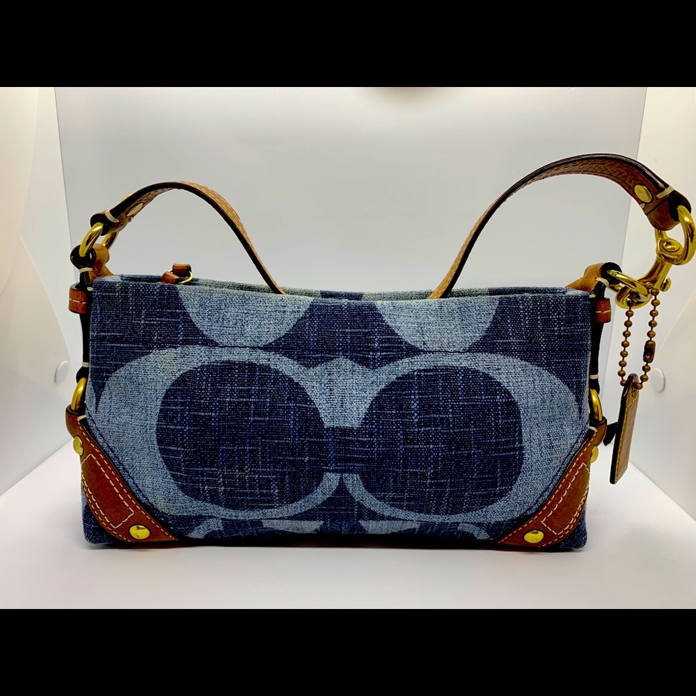 Vintage Coach Denim Bag